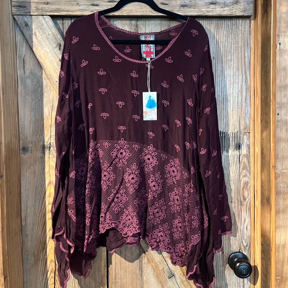 Dantel Flowy Tunic